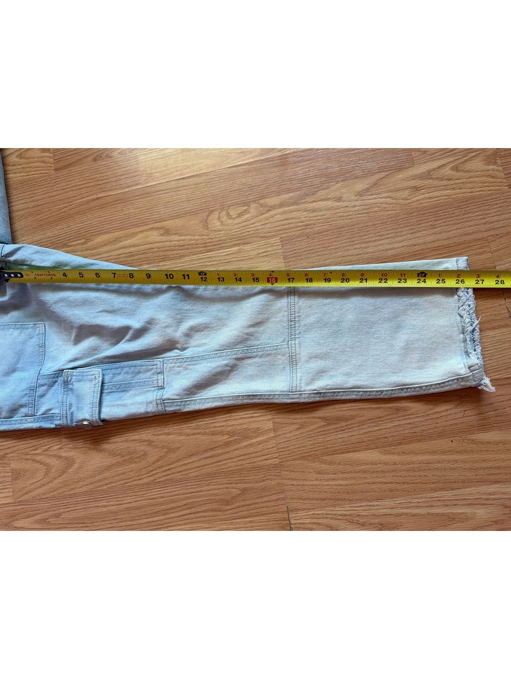 Kan Can Cargo Jeans light wash Size 28 - Picture 3 of 4